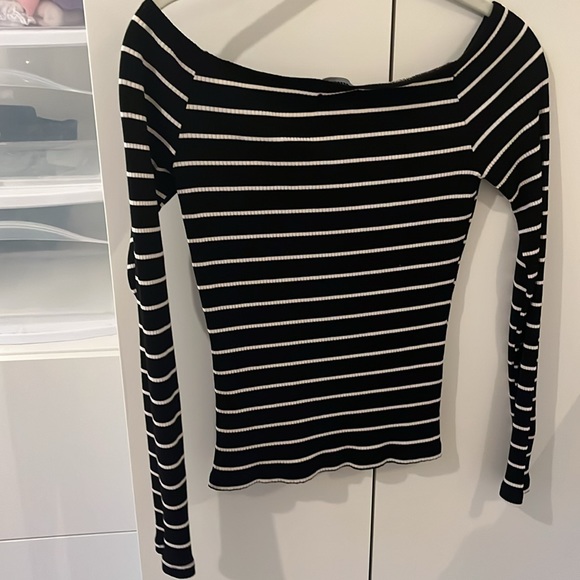 Reformation ribbed long sleeve top - Picture 4 of 4